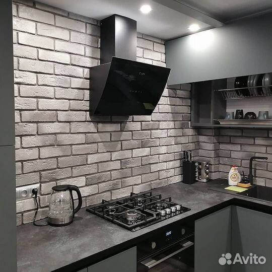 Кухни на заказ. Без ручек «Эконом»