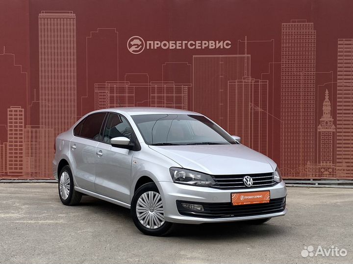 Volkswagen Polo 1.6 МТ, 2017, 226 539 км