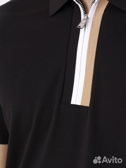 Поло хлопковое boss