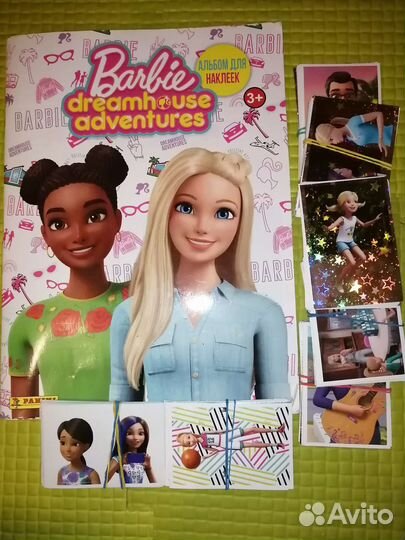 Журнал, альбомы panini Barbiе и тд обмен/продажа