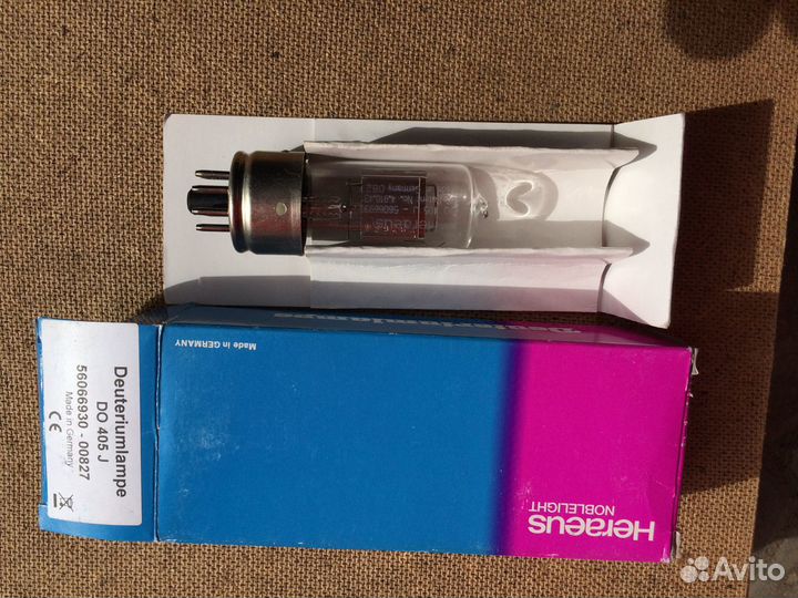 Лампа Heraeus Дейтериевая DO 405 J