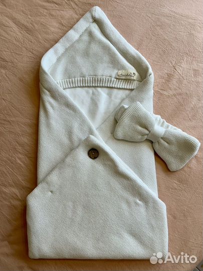 Конверт на выписку AmaroBaby вязаный утепленный