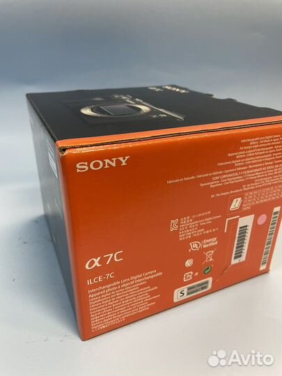Sony a7C silver новый, русское меню