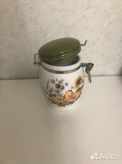 Банка для сыпучих продуктов керамика