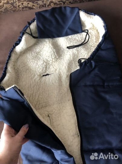 Зимний конверт в коляску