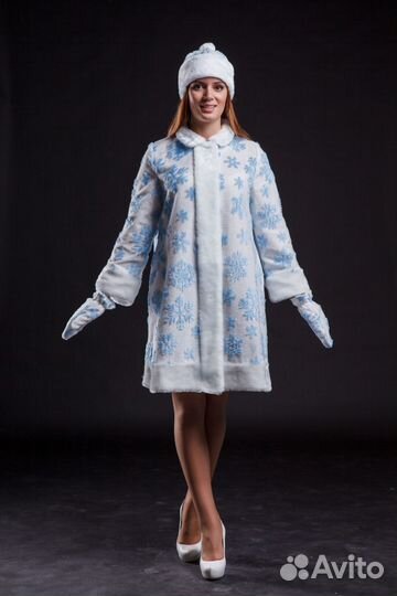 Костюм Снегурочка. Новогодний костюм снегурочки