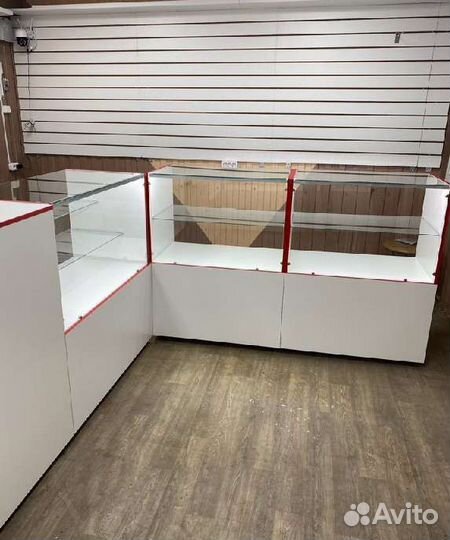 Новые Прилавки Витрины Стеллажи Безнал