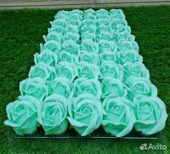 Мыльные розы по штучно