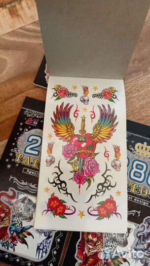 Временное тату (татуировки) наклейки