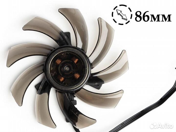 Вентилятор для видеокарт Palit Dual 86мм