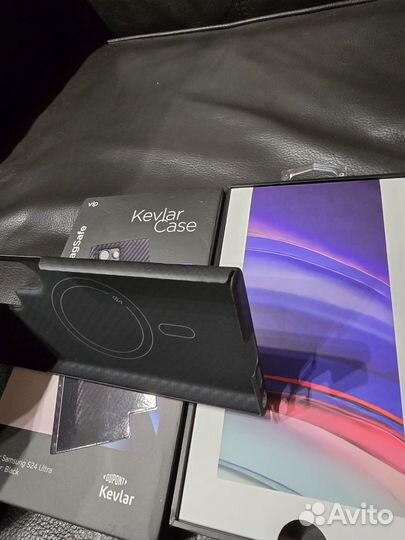 Кевларовый чехол Samung S24 ultra