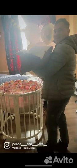 Детская кроватка трансформер 6в1 ComfotBaby