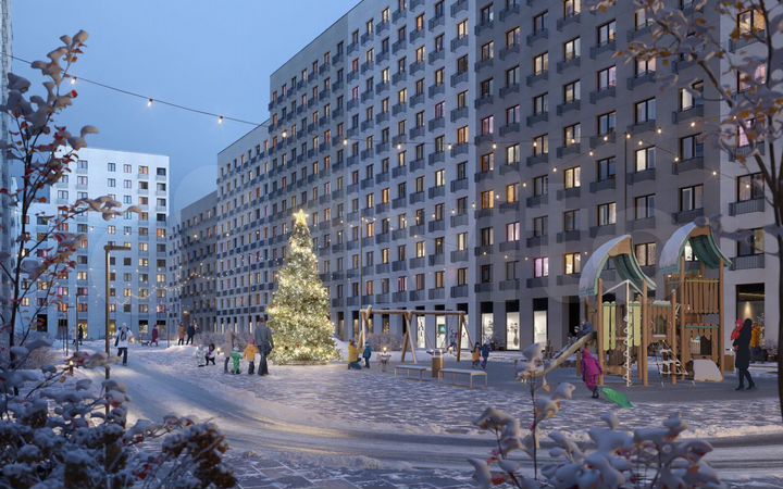 1-к. квартира, 43,7 м², 25/32 эт.