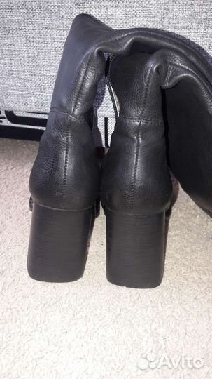 Сапоги кожаные еврозима