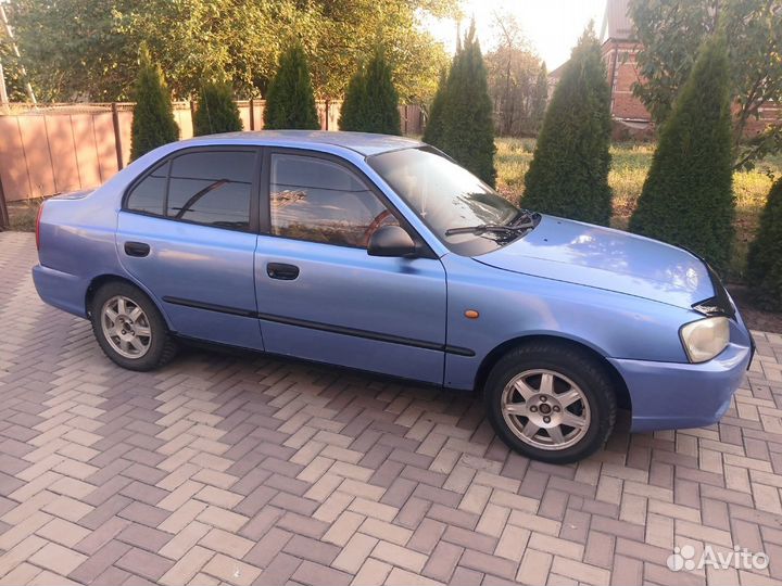 Hyundai Accent 1.6 МТ, 2004, 255 000 км