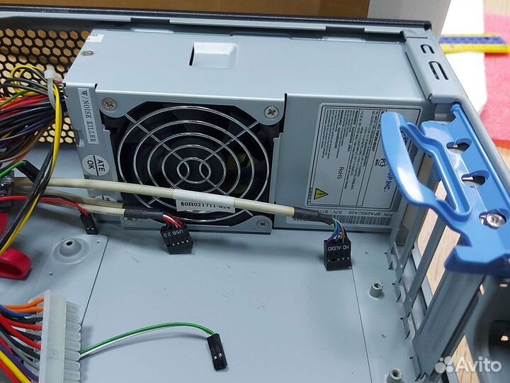 Корпус Desktop, горизонтальный mATX с б/п 250w