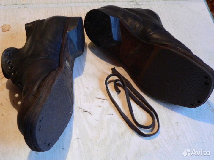 Ботинки лыжные РСФСР размер 36-37 натуральная кожа