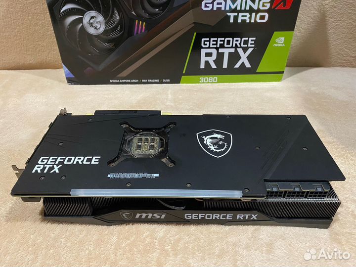 Видеокарта MSI RTX 3080 Gaming X Trio