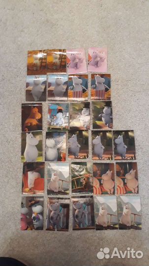 Наклейки из мумитрогательного календаря из Ленты