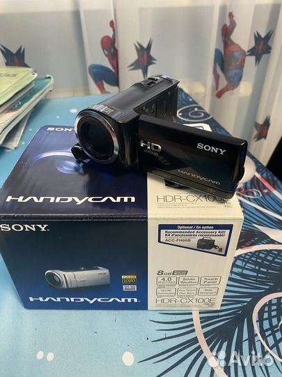 Видео камера sony handycam hdr-cx100e