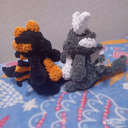 Вязаные игрушки ручной работы 