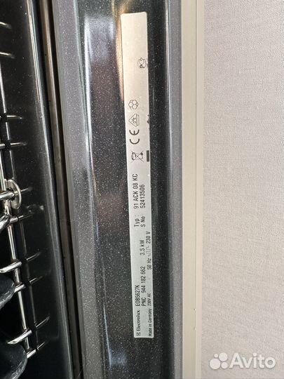 Духовой шкаф electrolux