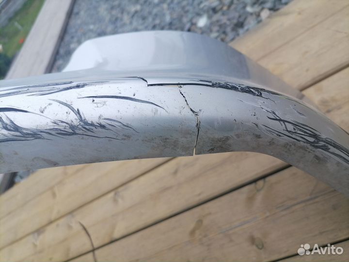 Обвес (губа) передний Modelista Тойота Wish