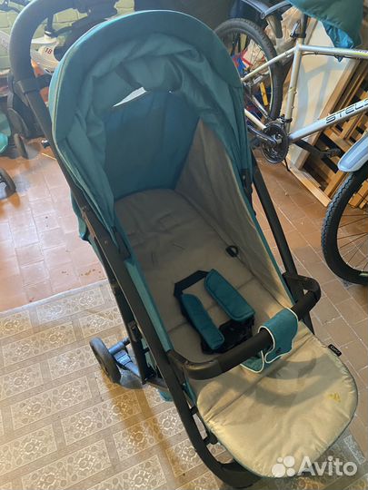 Прогулочная коляска детская складная