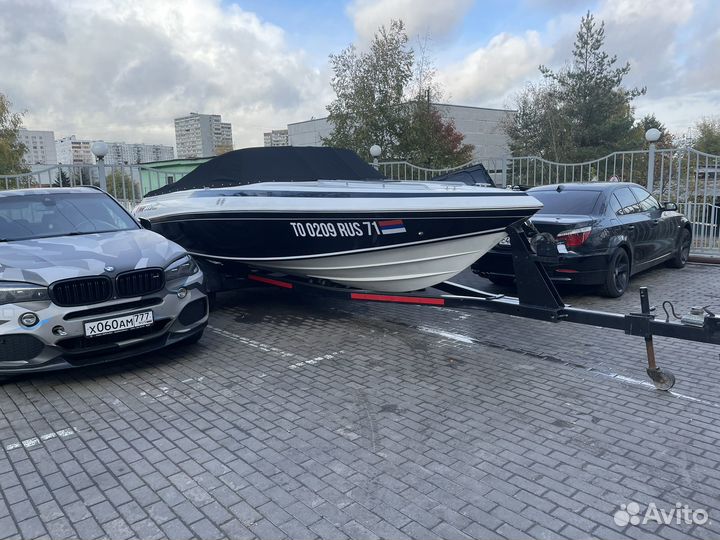 Cobalt 223 с прицепом