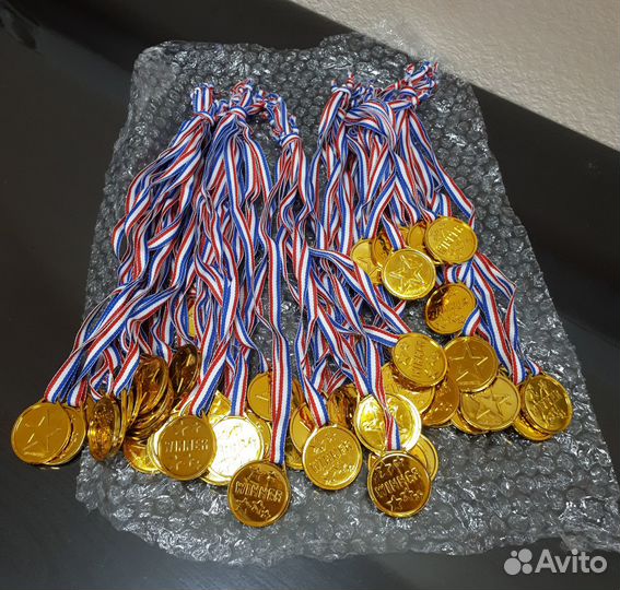 Медаль пластиковая