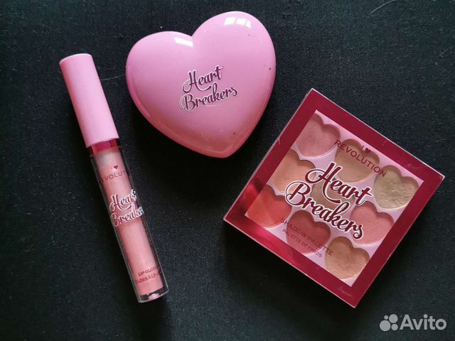 Косметика I heart revolution тени хайлайтер блеск