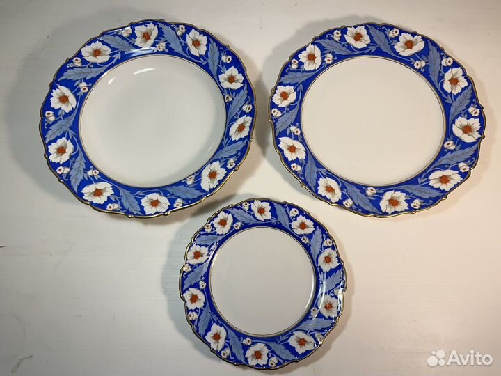 Редкие тарелки Дулево, 1953 год, авт. Леонов