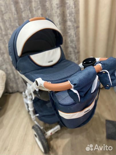 Коляска Adamex monte carbon 2 в 1