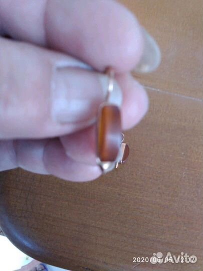 Серьги, кольцо