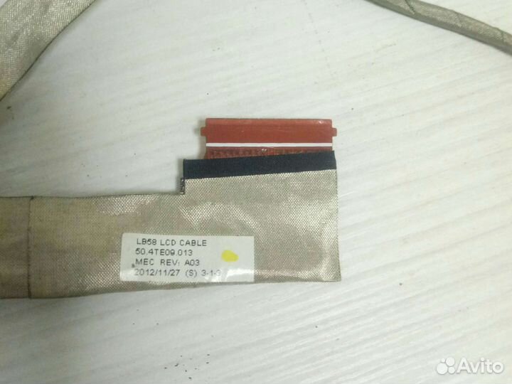 Шлейф матрицы (экрана) для Lenovo B590