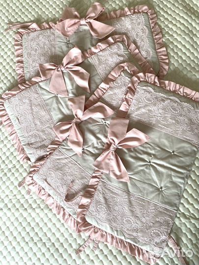 Бортики в детскую кроватку