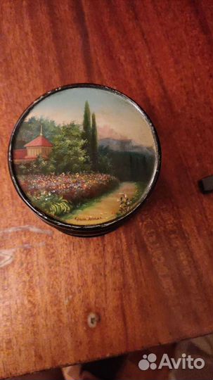 Шкатулка деревянная СССР