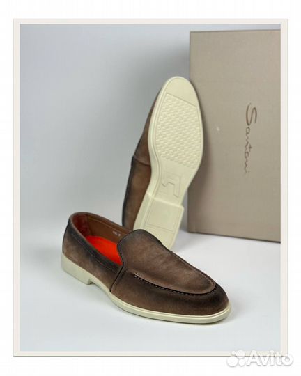 Лоферы мужские santoni