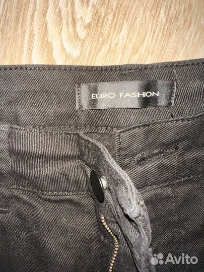 Джинсы джогеры женские