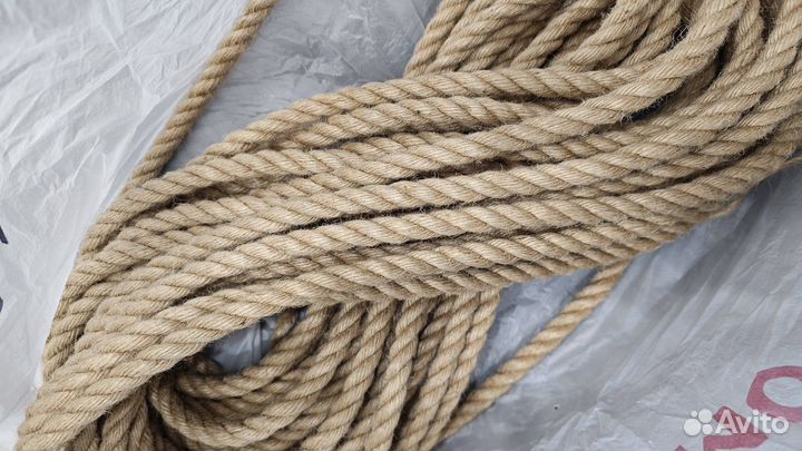 Джутовый канат 10мм 20м