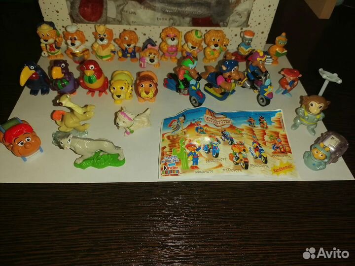 Игрушки из киндера