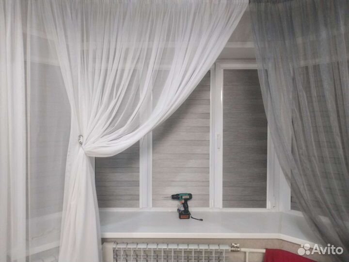 Рулонные шторы Зебра