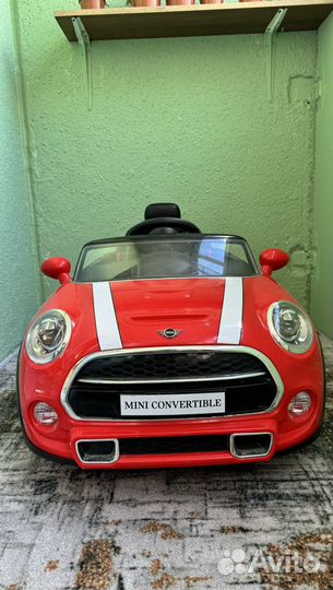 Детский автомобиль на аккумуляторе бу мини купер