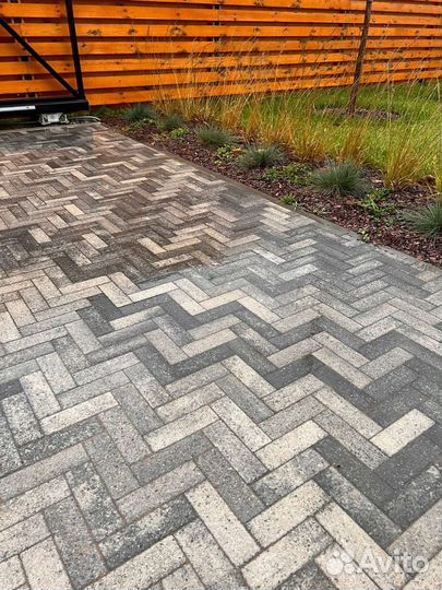 Укладка брусчатки