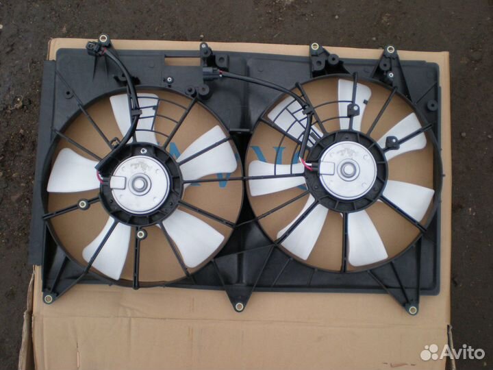 Диффузор радиатора в сборе Аналог Mazda CX 7 07-12