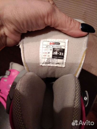 Роликовые коньки детские