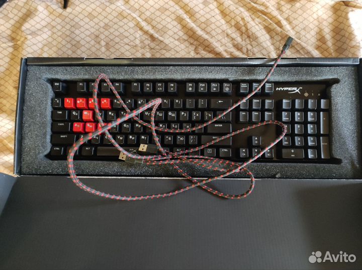 Игровая механическая клавиатура Hyperx alloy fps