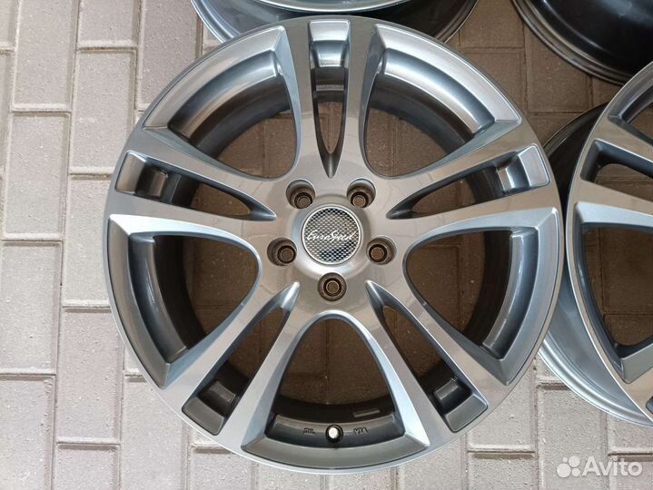 Литьё Manaray r-18 (5x114,3) как новые, 4 шт