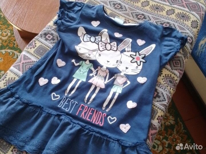 Платье для девочки 98-104