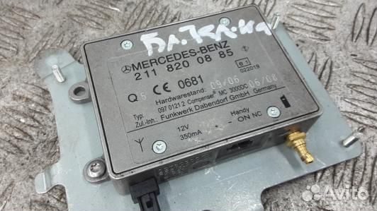 Блок управления телефоном mercedes benz S-class W221 (PML18XE02)